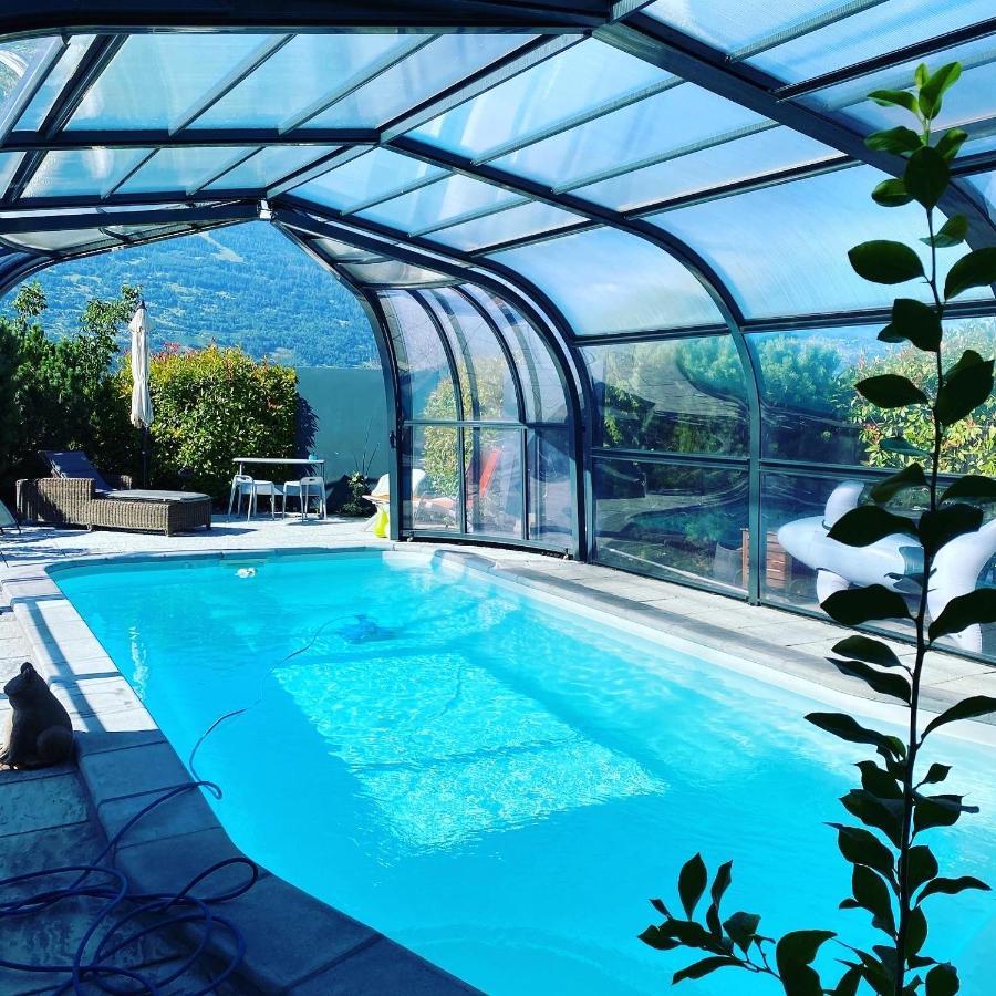 O Rendez Vous Maison Mitoyenne Piscine Chauffee Mars-Octobre Grimisuat Eksteriør bilde